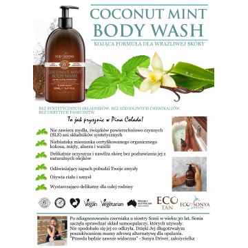Coconut and Mint Body Wash - płyn do mycia ciała